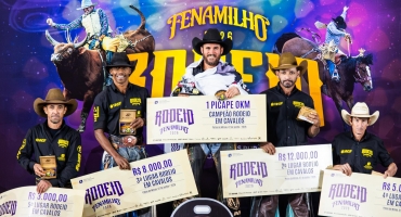 Fenamilho 2026 - Finais emocionantes do rodeio e show com Di Paullo & Paulino encerram o evento 